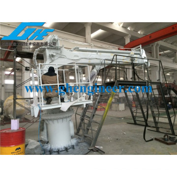 small size Telescopic hydraulic deck Crane for sale